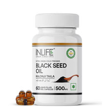 Inlife Black Seed Oil, Extra Virgin Cold Pressed 500mg Capsules