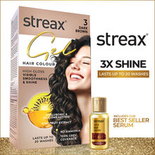 Streax Gel No Ammonia 100% Grey Coverage Hair Color