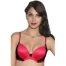 Amante Perfect Lift Padded Wired Push-Up Bra - Pink