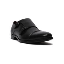 Aldo Men Black Formal Monk Strap Shoes