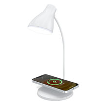 Portronics Brillo 3 Portable Lamp With Wireless Charger With 10W Output, 360 Degree Flexible Neck