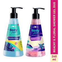 Plum BodyLovin' Beachy & Floral Shower Gel Duo