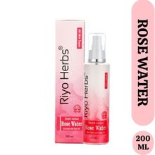 Riyo Herbs Rose Water Spray Pure Hydration for Radiant Skin, Face & Hair