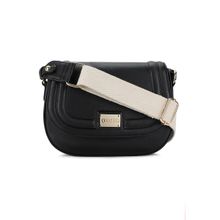 RASHKI Black Solid Sling Bag