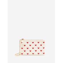 CARPISA ITALIA Women Lilia Off White Embroidered Purse (S)