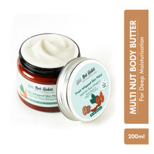 Nat Habit Multi Nut Shea Omega3 Malai Body Butter for Dry Skin & Body Acne 48 HR Moisture