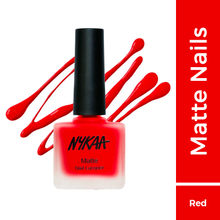 Nykaa Matte Nail Enamel Polish - Raspberry Tart 109