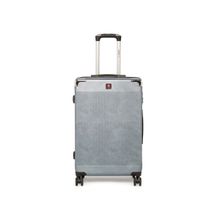 Swiss Brand GENEVE Blue Color ABS Material Hard 25" Medium Trolley (M)