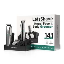 LetsShave 14-in-1 Head, Face & Body Groomer for Men All-in-One Beard, Hair & Body Trimmer