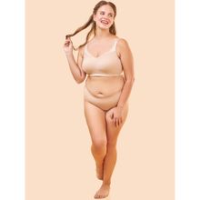 Enamor A112 Smooth Lift Classic Bra - Stretch Cotton Non-Padded Wirefree Full Coverage