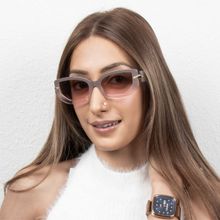 TED SMITH UV Protection Cat Eye Sunglasses for Women Stylish Trending Fashion Serpenty_C4