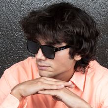 TED SMITH UV Protection Wayfarer Sunglasses for Men Women Stylish Trending Fashion Alpine_C1