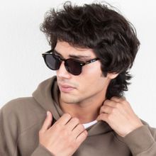 TED SMITH UV Protection Round Sunglasses for Men Women Stylish Trending Fashion Rayman_C1