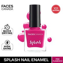 Faces Canada Splash Nail Enamel - Pink Flamenco 21