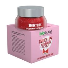 Cosmetofood Bioglam Smoky Lips Watermelon licious Lip Lightening Sleeping Mask For Moisturizes Lips