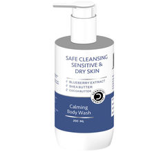 DERMISTRY Sensitive Dry Skin Soap Free Shea Butter Based Body Shower Gel Wash No Sulphates Paraben