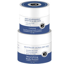 DERMISTRY Sensitive Dry & Very Dry Skin Moisturizer Day Night Face Cream & Moisturizer Body Butter