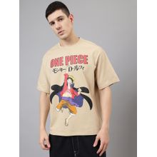 Free Authority One Piece Printed Oversized T-Shirt for Men