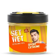 Set Wet Hair Gel for Men Ultimate Hold Electric Spikes No Alcohol No Sulphate