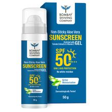 Bombay Shaving Company Non Sticky Aloe Vera Sunscreen Gel SPF 50 PA+++