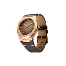 D1 Milano Men Bronze Automatic Brown Analog Dial Watch (BZLJ01) (M)