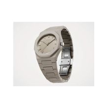 D1 Milano Men Ecru Polycarbonate Beige Analog Dial Watch (PCBU06) (M)
