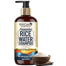 Wishcare Fermented Rice Water Shampoo For Dry & Frizzy Hair - Paraben And Sulphate Free Shampoo
