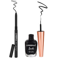 PERPAA Liquid Eyeliner & Kajal Combo
