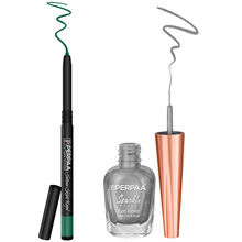 PERPAA Kohl Kajal + Long Stay Liquid Eyeliner Combo Pack