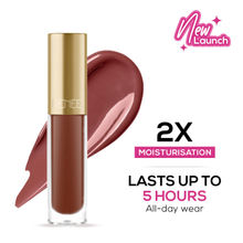 RENEE H2O Hydrating Liquid Lipstick Brown Brook, Lightweight Hydrating, Glossy, With Hyaluronic Acid