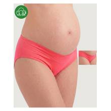 Inner Sense Organic Cotton Antimicrobial Maternity Panty - Pink (Pack of 2)