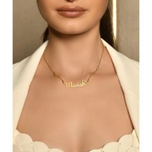 MNSH Gold Name Necklace