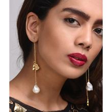MNSH Pearla Needle Thread Earring