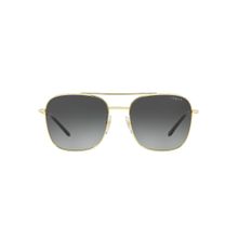 Vogue Eyewear UV Protected Aviator Men Sunglasses (0VO4204SI | 56 mm | Gold)