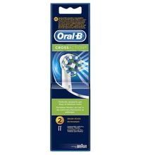 Oral-B Cross Action Electric Toothbrush Replacement Heads - Pack of 2