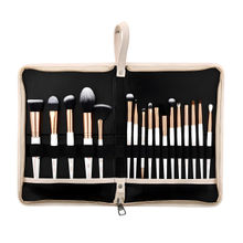 London Prime Glamstrokes Brush Set - 17 Pcs, Rose Gold