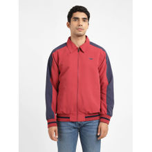 Levi's Men Red Colorblock Regular Fit Bomber Jacket