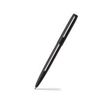 Fisher Space M4Bmwl Non-Reflective Ems Cap-O-Matic Ballpoint Pen - Matte Black And White