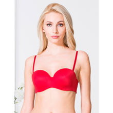 Van Heusen Women Padded & Wired Multiway Strapless Bra - Juster Red