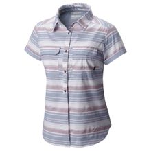 Columbia Women Multi-color Pilong Sleevener Peak Novelty Short Sleeve Shirt