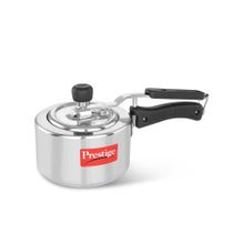 Prestige Nakshatra Svachh Aluminium Deep Lid For Spillage Control Pressure Cooker 1.5L Silver