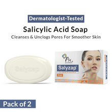Fixderma Salyzap Soap With Salicylic Acid, Tea Tree Oil & Vitamin E - Pack Of 2