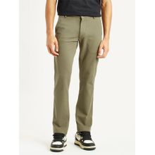 Levi's Mens Olive Slim Fit Chinos