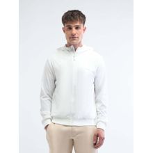 U.S. POLO ASSN. Solid Regular Fit White Jacket