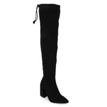 Truffle Collection Black Solid Boots