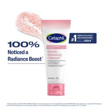 Cetaphil Bright Healthy Radiance Renewing Cleanser, Gently Exfoliates & Brightens, Foaming