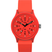 Timex Men Military 36 mm Orange Dial Analog Watch (TW2W91300) (M)