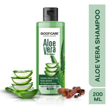 GOODCARE Ayurvedic Aloe Vera Shampoo with Shikakai and Curry Leaves for dandruff-free smooth hair