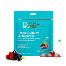 Nutriburst Health & Vitality Multivitamin Gummies - Mixed Berry