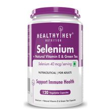 HealthyHey Nutrition Selenium Plus Natural Vitamin E - Veg Capsules